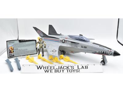Conquest X-30 Jet 100% Complete 1986 Gi Joe Vintage Action Figure Vehicle Hasbro