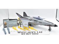 Conquest X-30 Jet 100% Complete 1986 Gi Joe Vintage Action Figure Vehicle Hasbro