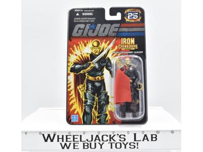 Destro Iron Grenadiers #2 NEW FROM CASE GI Joe 25th Anniversary 2008 Hasbro