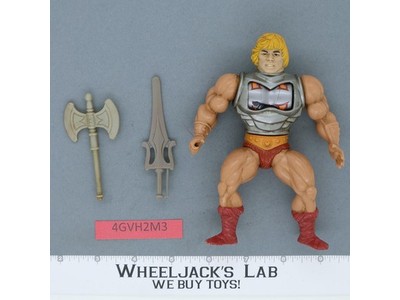 He-Man 100% Complete Masters of the Universe MOTU 1982 Mattel Vintage Figure