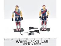 Tomax &amp; Xamot V1 100% Complete GI Joe 1985 Hasbro Action Figure Vintage