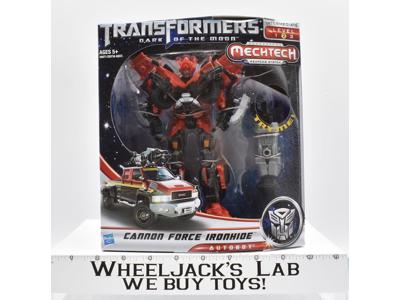 Cannon Force Ironhide Voyager Mechtech Dark of the Moon Transformers Hasbro 2010