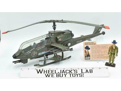 Dragonfly Assault Copter 100% Complete 1983 G.I. Joe Cobra Action Figure Vehicle