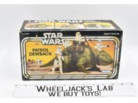 Dewback Patrol 100% Complete Vintage Star Wars 1977 Kenner Action Figure Beast