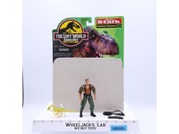 Dieter Stark 100% Complete The Lost World Jurassic Park 1997 Kenner W/CARDBACK