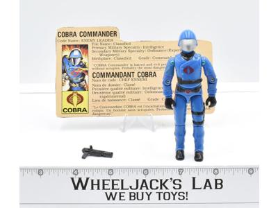 Cobra Commander V1 100% Complete GI Joe 1983 Hasbro Action Figure Vintage