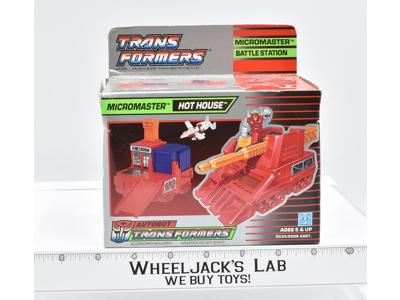 Hot House Micromaster MIB New 100% Complete 1989 G1 Transformers Vintage Hasbro