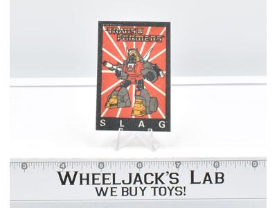 Slag Reflect In the Dark Iron On Patch G1 Transformers Vintage Hasbro