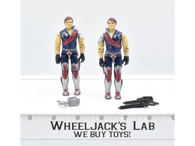 Tomax &amp; Xamot #1 V1 100% Complete GI Joe 1985 Hasbro Action Figure Vintage