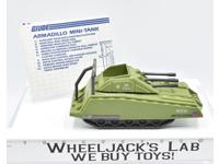 Armadillo A 100% Complete Action Figure Vehicle Vintage GI Joe Cobra ARAH 1985