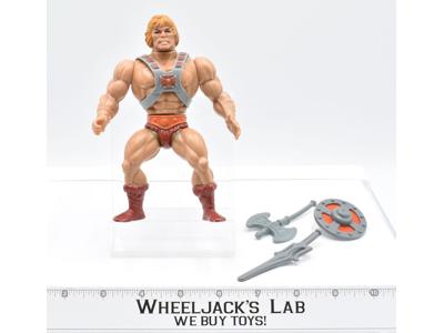 He-Man SOFT HEAD 1982 100% Complete Mexico MOTU Masters of the Universe Vintage