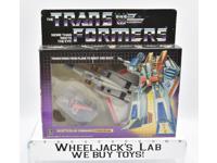 Starscream MIB NR MINT FIG Complete 1984 Vintage Action Figure G1 Transformers