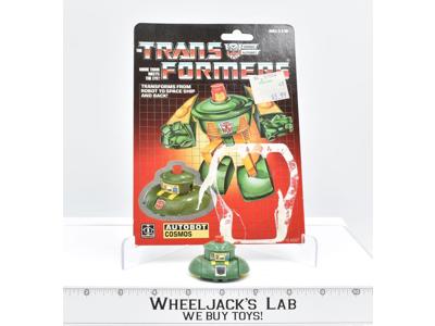 Cosmos WITH CARDBACK Vintage Hasbro 1985 G1 Transformers Action Figure