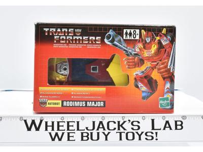 Autobot Rodimus Major Commemorative G1 Transformers NEW Reissue Action Figure
