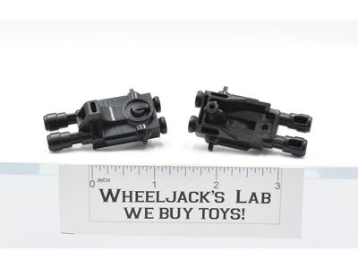 Action Master Optimus Prime 2x Black Cannon Gun 1990 G1 Transformers Hasbro