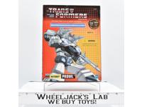 Autobot Prowl Commemorative Series VII NEW Reissue G1 Transformers Action Figure