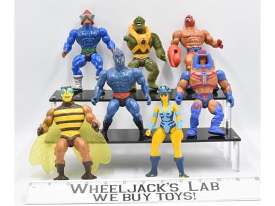 Lot #9 Collection of 7 He-Man MOTU Mattel Masters of the Universe Action Figure