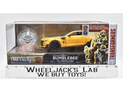 Bumblebee Camaro Die Cast Metals NEW MISB 2017 TLK The Last Knight Transformers