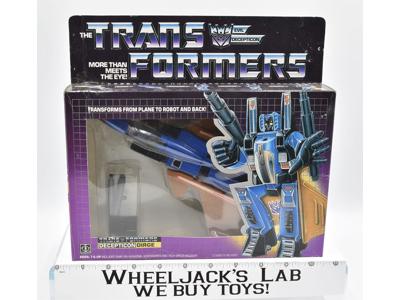 Dirge UNUSED STICKERS MIB 100% Complete 1985 Vintage Hasbro G1 Transformers