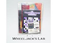 Bomb-Burst Decal Sticker Sheet PACKET G1 Transformers 1988 Vintage Hasbro