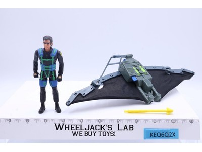 Ian Malcolm W/Glider Pack 100% Complete Jurassic Park The Lost World Kenner