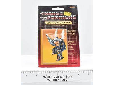 Kickback Sealed Pack Card #113 Transformers Trading Action Cards 1985 G1