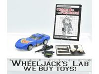 Tracks ~1985 Vintage Hasbro G1 Transformers Action Figure W MANUAL