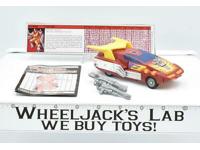 Hot Rod ~ 100% Complete 1986 Vintage Hasbro G1 Transformers W PAPERS