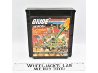 Two Official Collector Display Cases 1982 Vintage GI Joe Cobra Hasbro Vintage