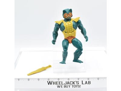 Mer-Man Soft Head 100% Complete 1981 He-Man MOTU Mattel Masters of the Universe