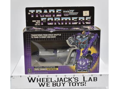 Astrotrain MIB NR MINT UNUSED STICKERS Complete 1985 Vintage G1 Transformers
