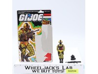 Python Copperhead V2 Complete 34 Cardback 1989 G.I. Joe Hasbro Vintage Figure