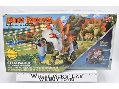 Stegosaurus W Tark Vega Boxed Dino Riders Vintage Action Figure 1988 Tyco Gig
