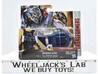 Barricade Turbo Changer MISB The Last Knight TLK Hasbro Transformers 2016