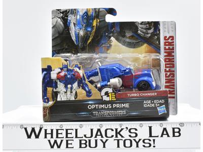 Optimus Prime 1 Step Turbo Changer MISB The Last Knight TLK Hasbro Transformers