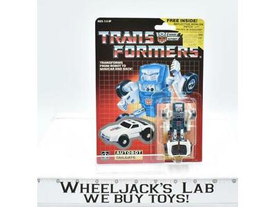 Tailgate NR MINT FIG W/ BUBBLE 100% Complete Vintage Hasbro 1986 G1 Transformers