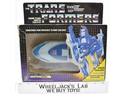 Scourge MIB 100% Complete D 1986 Vintage Hasbro G1 Transformers