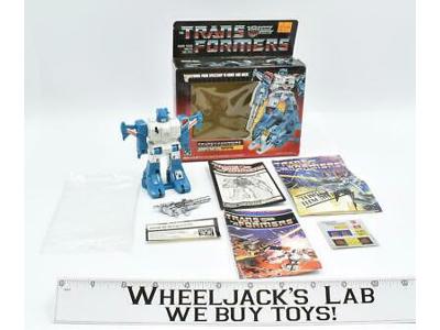 Topspin NEAR MINT FIGURE MIB 100% Complete 1985 Vintage Hasbro G1 Transformers