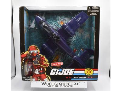 Cobra Rattler NEW MISB GI Joe 2007 TARGET 25th Anniversary Hasbro Vehicle