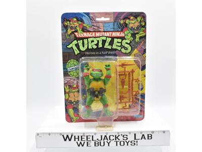 Raphael 10 Back NEW MOSC 1988 TMNT Teenage Mutant Ninja Turtles Playmates