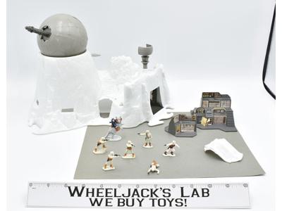 Hoth Ion Cannon Playset W/Figures Complete 1982 Micro Collection Star Wars