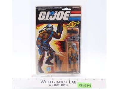 Frag-Viper AFA GRADED 80 80/80/85 GI Joe 34-Back 1990 Hasbro NEW SEALED