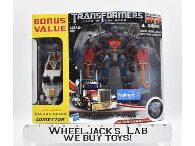 Optimus Prime Voyager BONUS WALMART Comettor Mechtech Dark the Moon Transformers