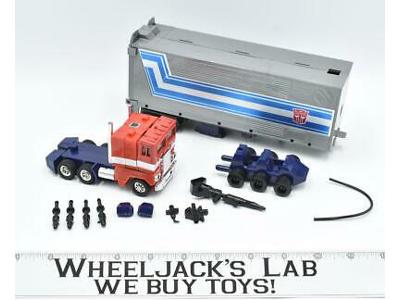 Optimus Prime *100% Complete 1985 G1 Transformers Freightliner Action Figure