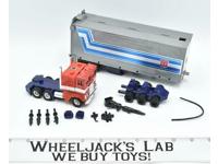 Optimus Prime *100% Complete 1985 G1 Transformers Freightliner Action Figure