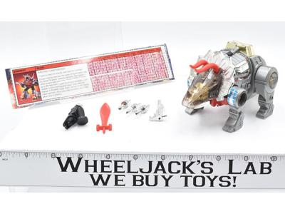 Slag ~ 100% Complete 1985 Vintage Hasbro G1 Transformers Action Figure W TECH