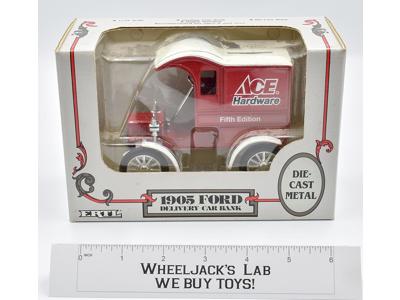 ERTL 1905 DELIVERY CAR BANK ACE HARDWARE FIFTH EDITION DIECAST MODEL 1:25 SCALE