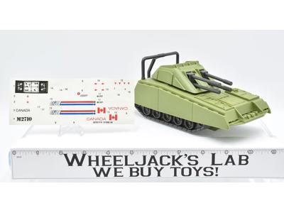 Armadillo 100% Complete Action Figure Vehicle Vintage GI Joe Cobra ARAH 1985