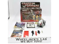 Sludge NEAR MINT FIGURE MIB 100% Complete 1985 Vintage Hasbro G1 Transformers