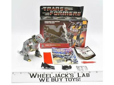 Grimlock MIB 100% Complete 1985 Vintage Hasbro Action Figure G1 Transformers